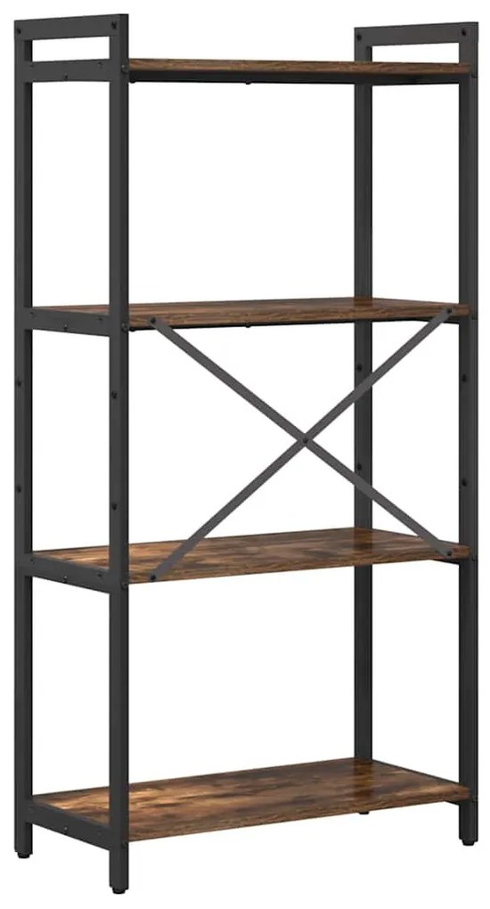 Könyvszekrény Füstölt tölgy 60 x 30 x 118 cm Faanyag