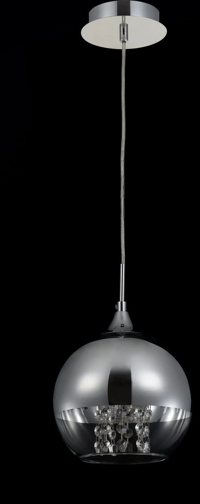 Maytoni modern függeszték fermi króm átlátszó myp140-pl-110-1-n