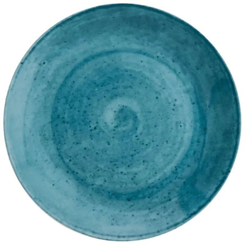 Essential Ocean 18 darabos Étkészlet, Brandani, porcelán, kék