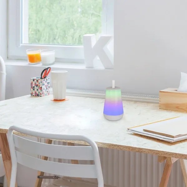 Rabalux 76019 - LED RGB Dimmelhető asztali lámpa FRANCO LED/2W/5V 3000K