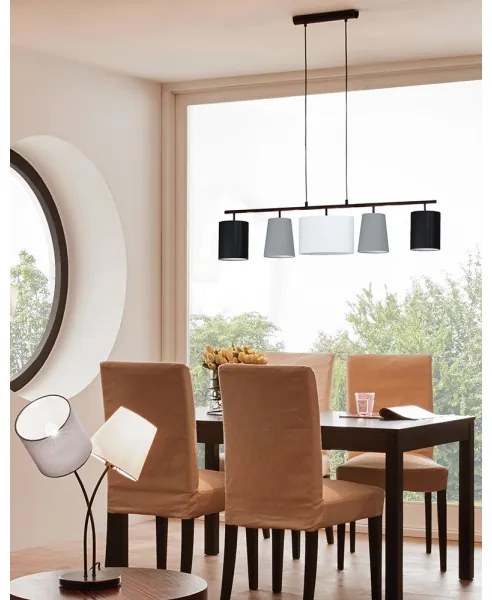Eglo 98588 - LED kábeles csillár ALMEIDA 5xE14/25W/230V