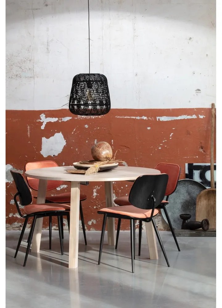 Lange bővíthető étkezőasztal, ⌀ 120 cm - WOOOD