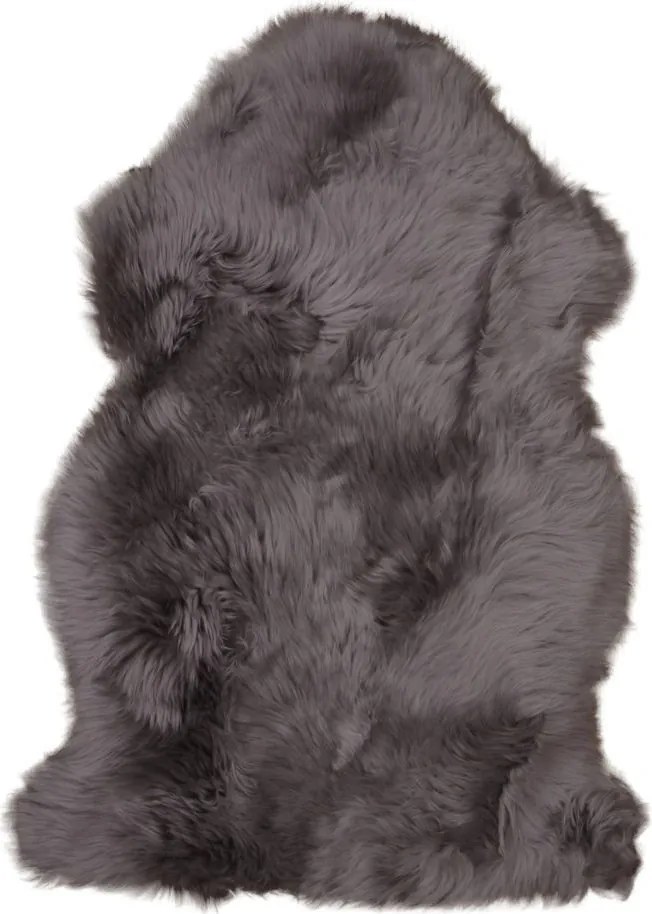 Lambskin báránybőr szőnyeg, 50x85 cm, Barna