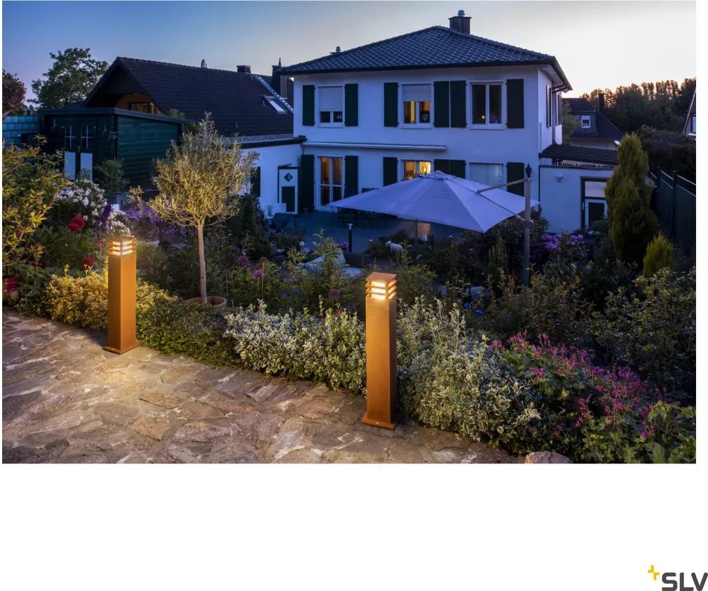 SLV 233437 RUSTY Modern Kültéri Állólámpa Rozsdás LED IP55