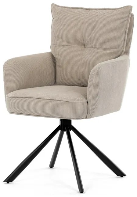 Bézs Kordbársony Étkezőszék. HC-X1128 LAN2