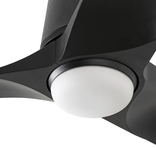FARO 33827WT-1TW-LED Dimmelhető mennyezeti ventilátor HEY TUB S LED/10W/230V fekete átm.90 cm WT + távirányító