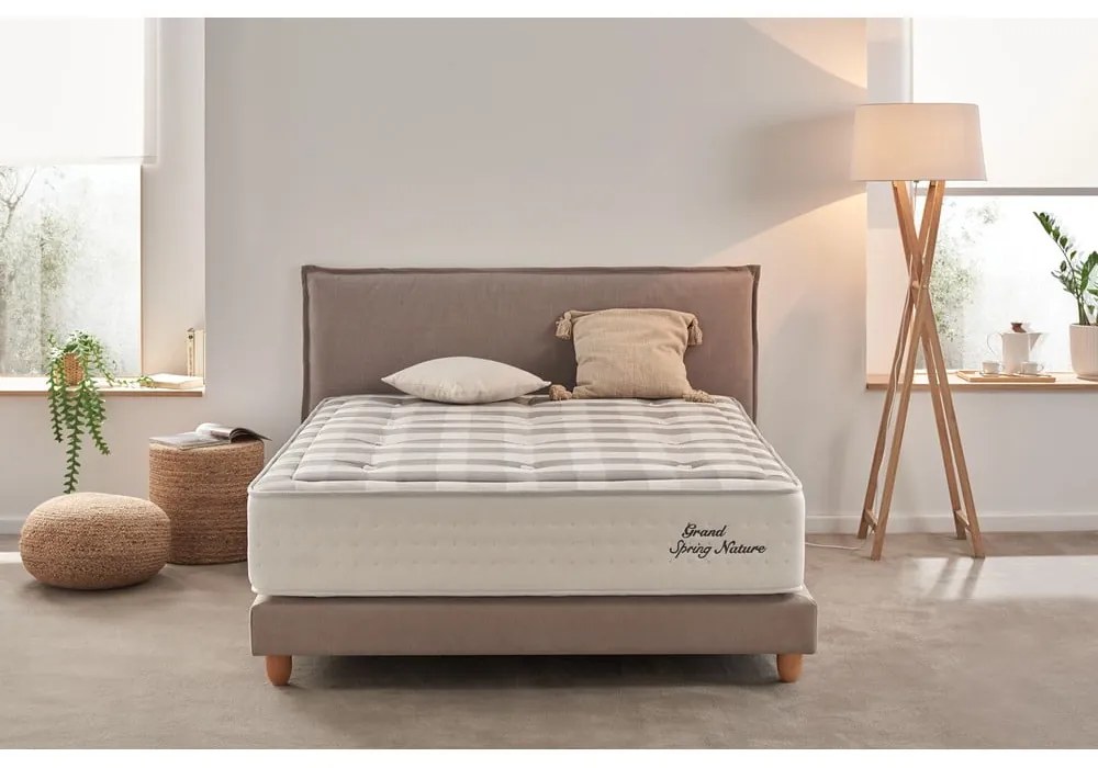 Közepes keménységű hőszabályozó rugós matrac 80x200 cm Grand Spring Nature – Moonia