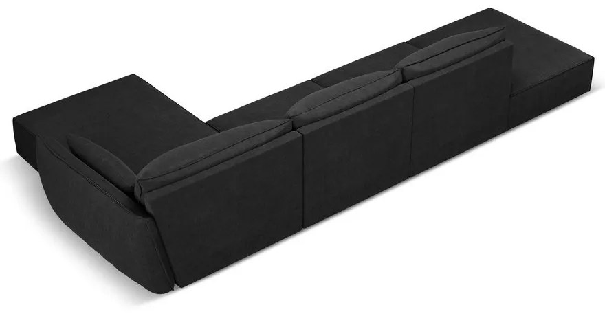 Sötétszürke sarokkanapé (jobb oldali) Vanda – Mazzini Sofas