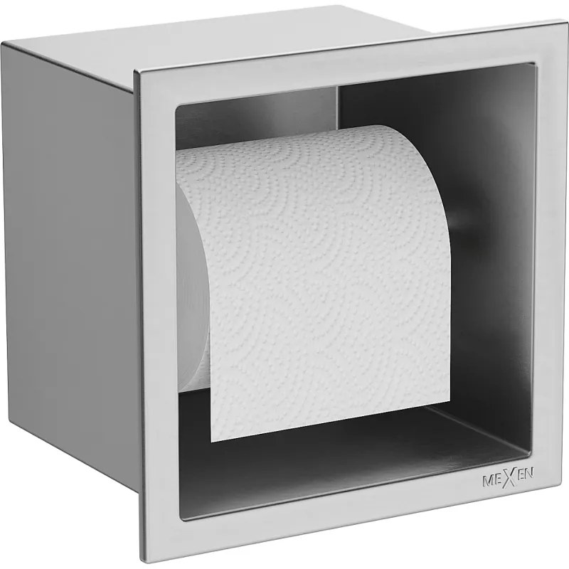 Mexen X-Wall-P WC papír tartó, inox - 1913