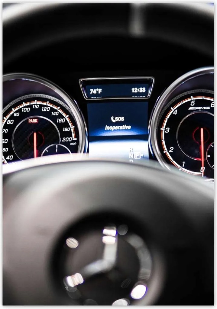 Poszterek 70x100 Mercedes Autó