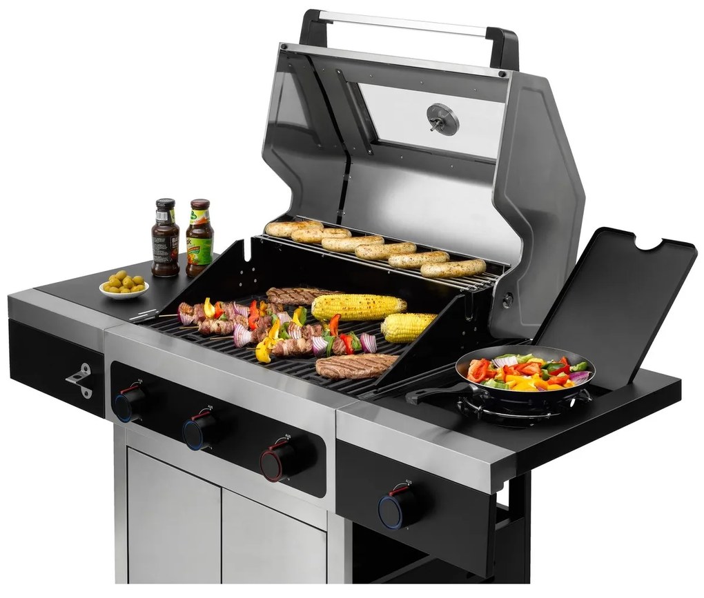 Tepro 3314 Keansburg 3 Special Edition gázgrill, 3égővel, 128 x 62 x 118 cm