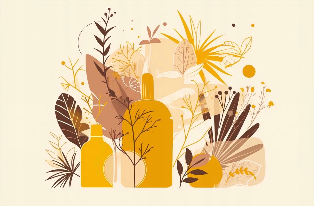 Poszter 86,4x56,8cm Arany Növények