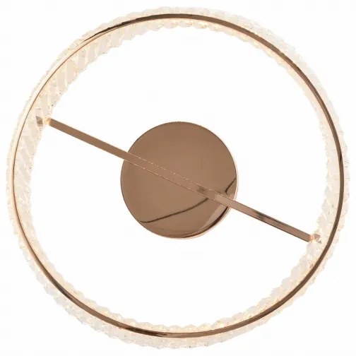 Zuma Line MX3317-1-3GT - GANO dimmelhető LED lámpatest, 36W, 230V, Ø 52 cm, rózsaarany