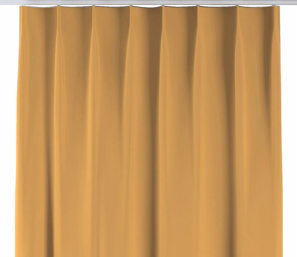 Dekoria Függöny flex akasztóval, szimpla 130x245cm, sárga árnyalatok