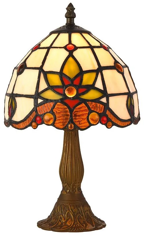 Prezent TIFFANY XVII. 221 Asztali lámpa 1x40W/E14 IP20