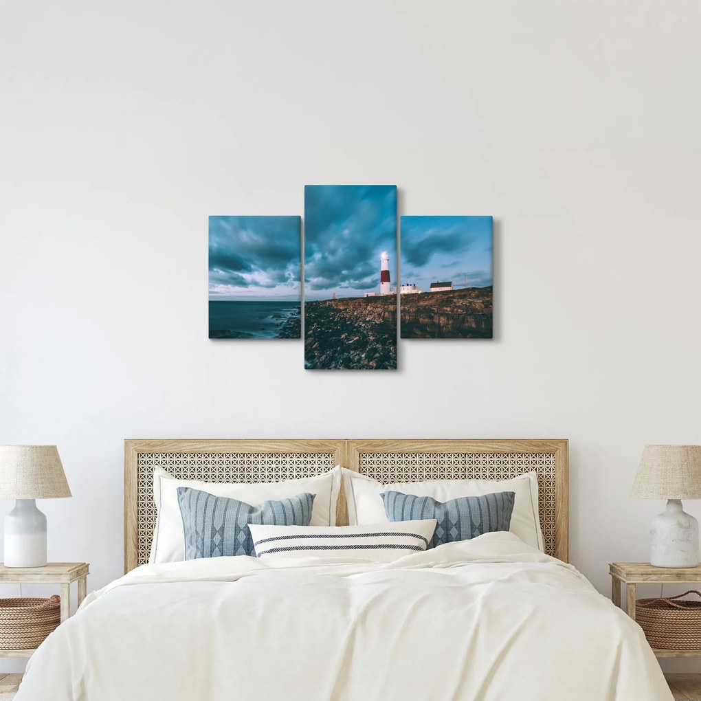 Világítótorony képe (90x60 cm)