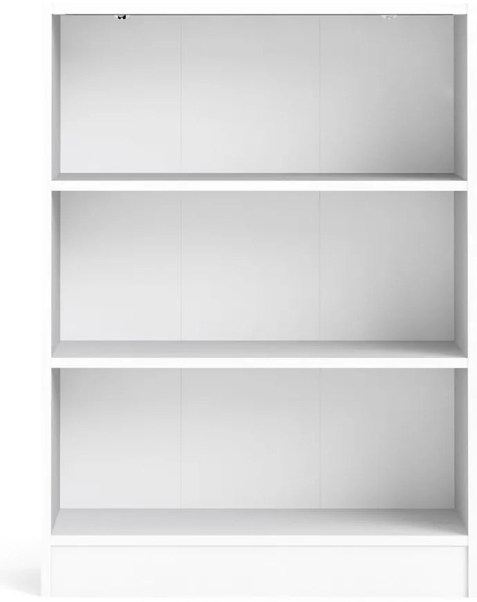 Basic fehér könyvespolc, 79 x 107 cm - Tvilum
