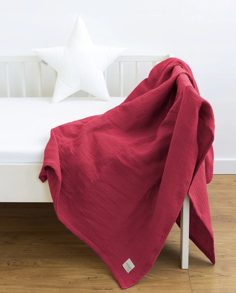 Muszlin Takaró 150 x 200 cm Muszlin 100% pamut finom takaró