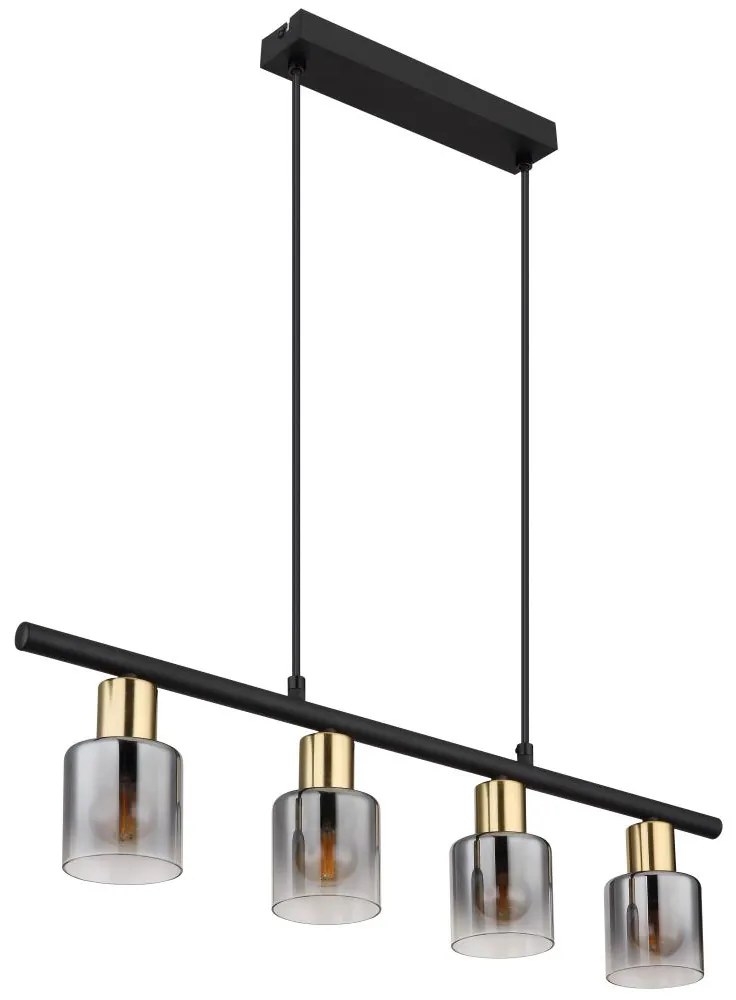 Globo 54310-4H - Csillár zsinóron HOLLSY 4xE14/25W/230V