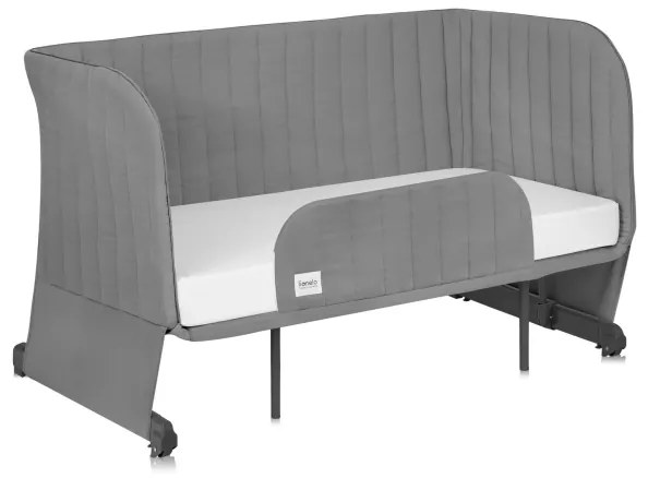 Lionelo - Kiságy 5 az 1-ben THOMI PLUS betonszürke