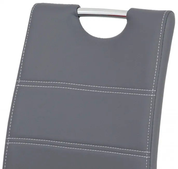 Scaun modern de culoare gri Hc-484
