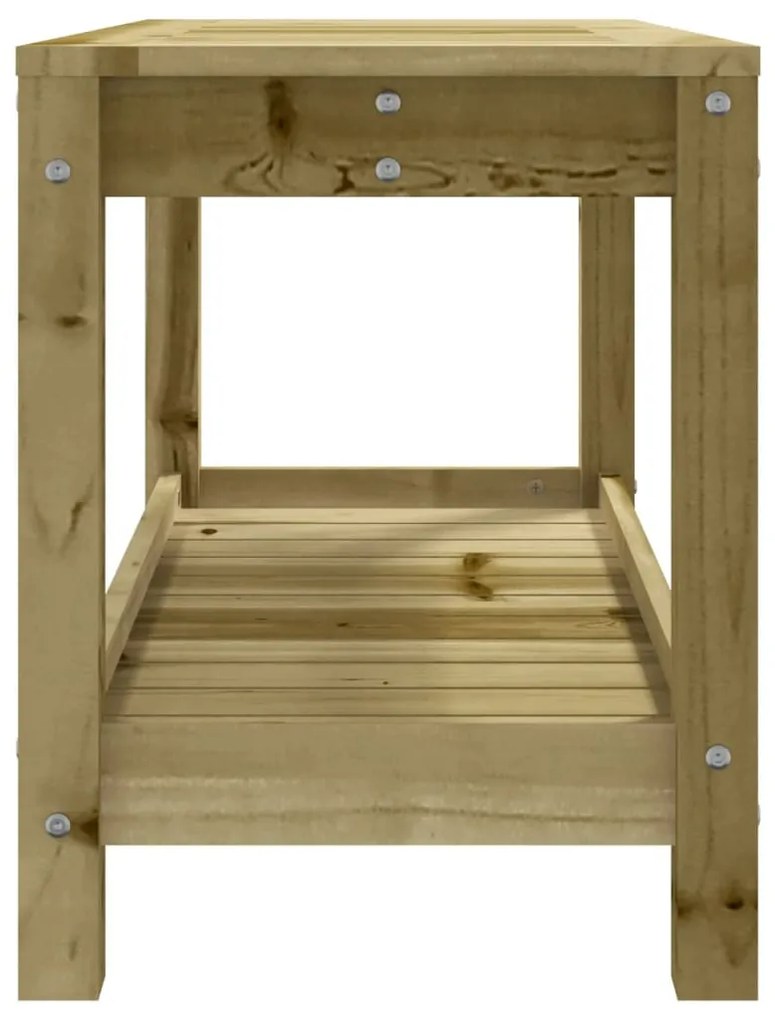 impregnált fenyőfa kerti pad 82,5x35x45 cm