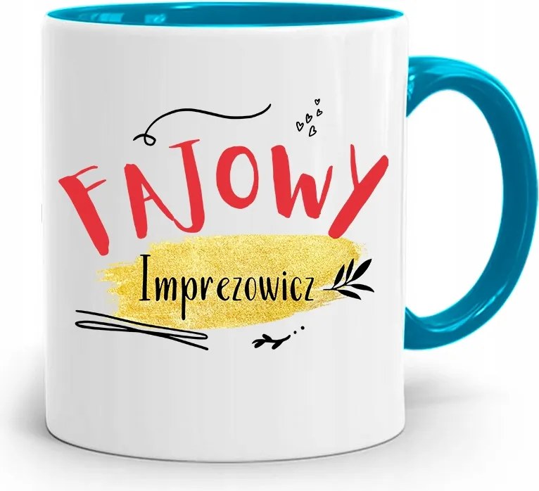 Bulizóknak Kék Bögre nyomott mintával, fényképpel