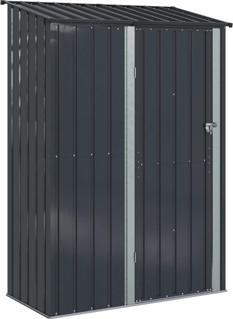 vidaXL Kertiszerszámos házak Antracit 140,5 x 74 x 200 cm Fém