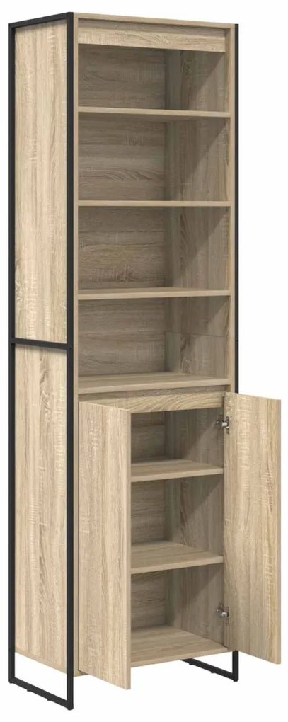 Magas szekrények 2 pcs Sonoma 60 x 36 x 300 cm Faanyag