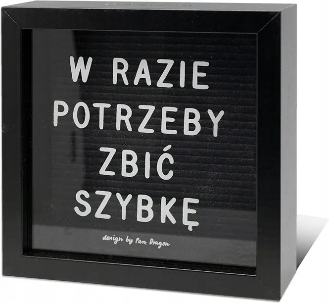 Ajándék Persely 3D képkeret, gyorsaság