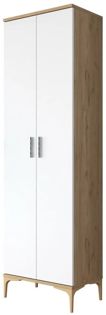 Jeny Walnut and White szekrény