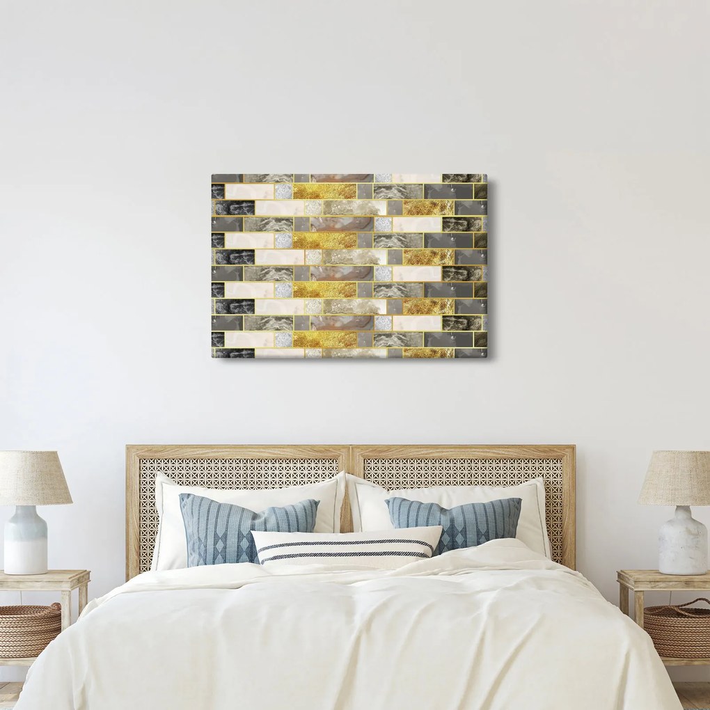 Kép - Dekoráció textúrákkal (90x60 cm)