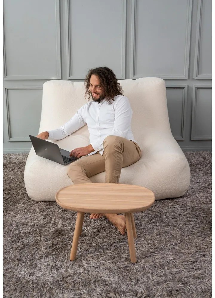 Narancssárga babzsákfotel Sofa Tube – SLOWDOWN