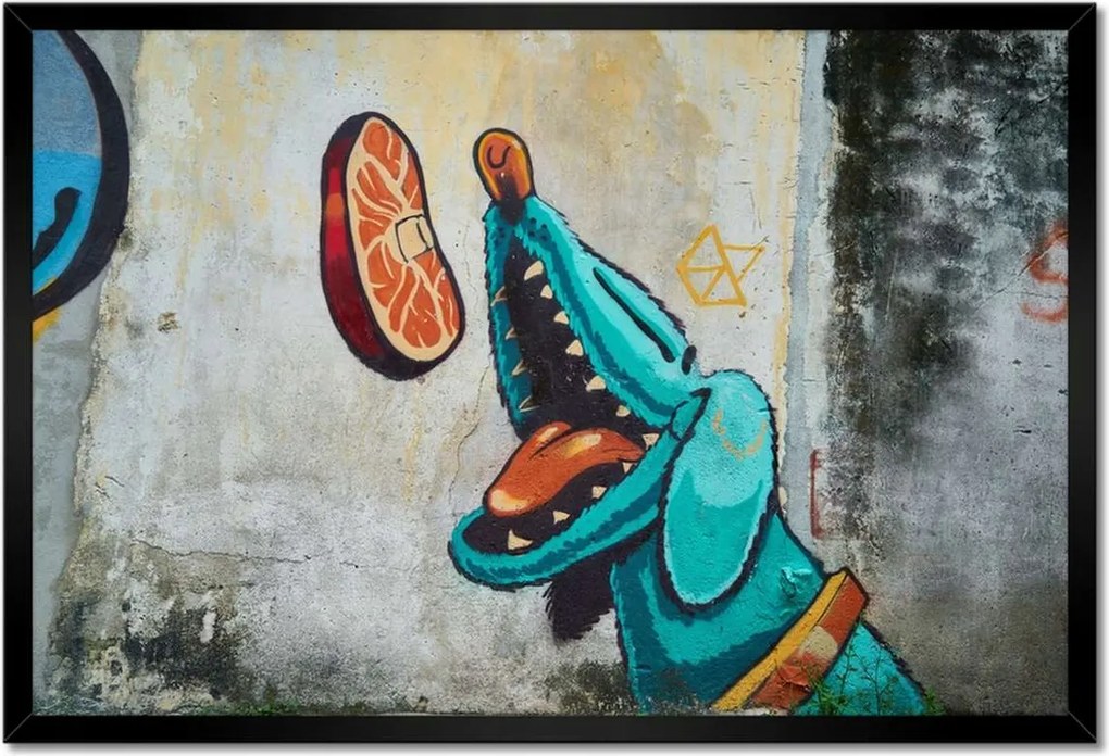 Poszterek keretben 60x40 Graffiti Utcaművészet