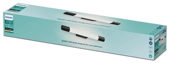 Philips - Fürdőszobai tükörmegvilágító ROVER LED/5W/230V IP44 fekete
