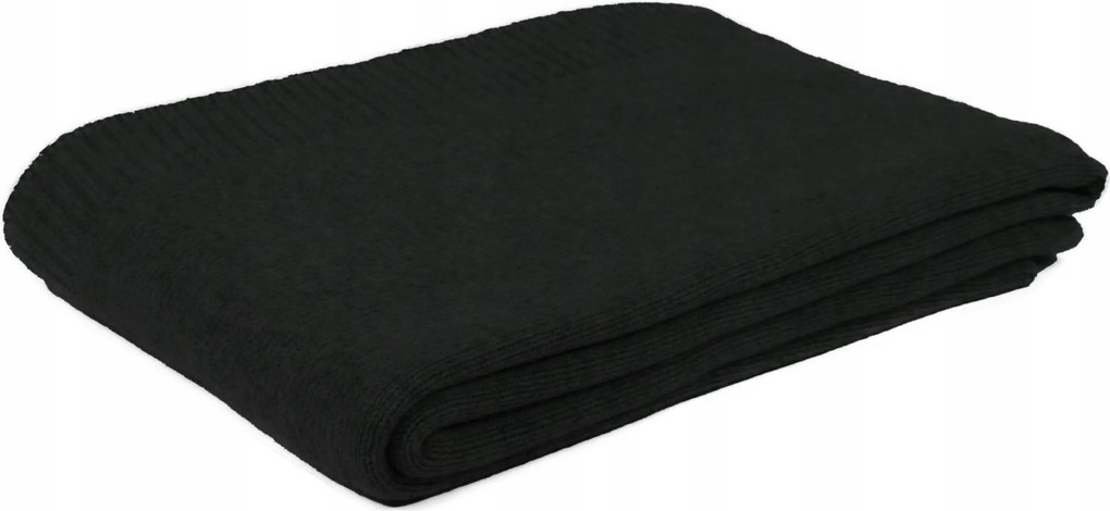 Kötött takaró lea 130x170 grafit gyapjú kötött rehabilitációs termékek