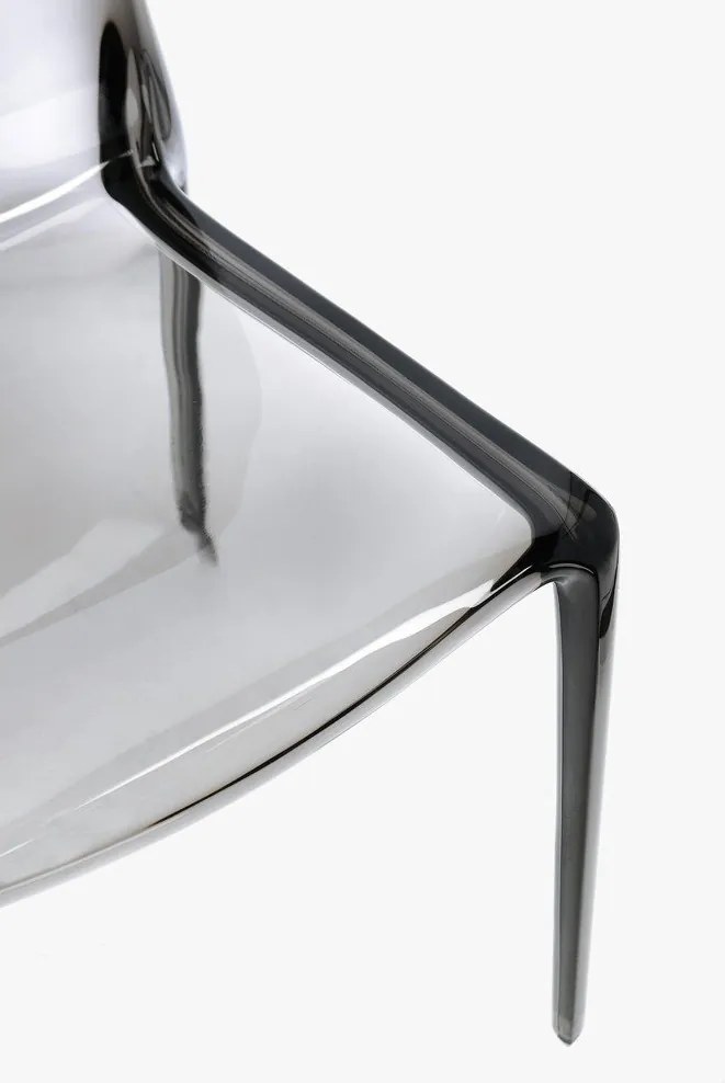 Szürke műanyag kerti szék Adele – Bizzotto