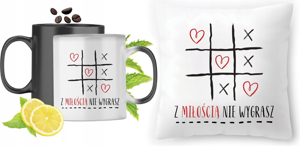 Vicces Mágikus Bögre Szett Nyomtatott Párna Fotóval