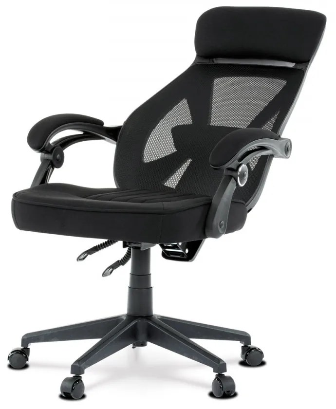 Scaun pivotant de birou negru KA-Y309