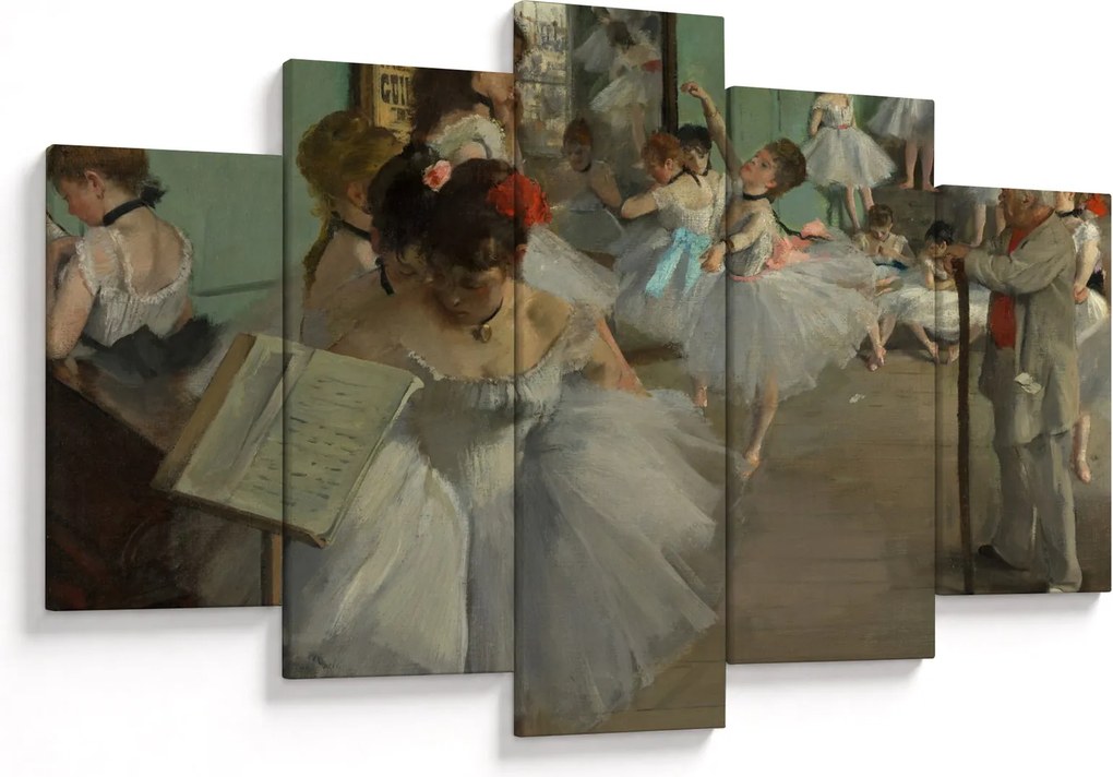 Kép - Edgar Degas, The Dance Class, reprodukciók (150x105 cm)