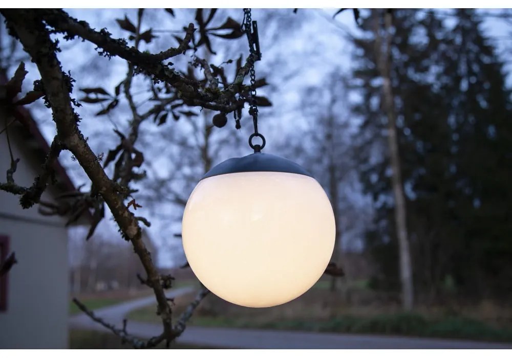 Globus kültéri függő napelemes lámpa, ø 20 cm - Star Trading