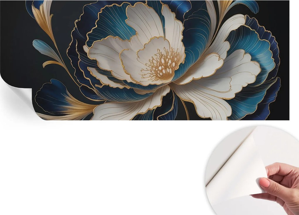 Fotótapéta Fali tapéta Hálószobába és Nappaliba Virágmintás 250x104 cm