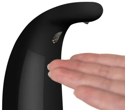 Érintés nélküli szappanadagoló - Ruhhy - fekete