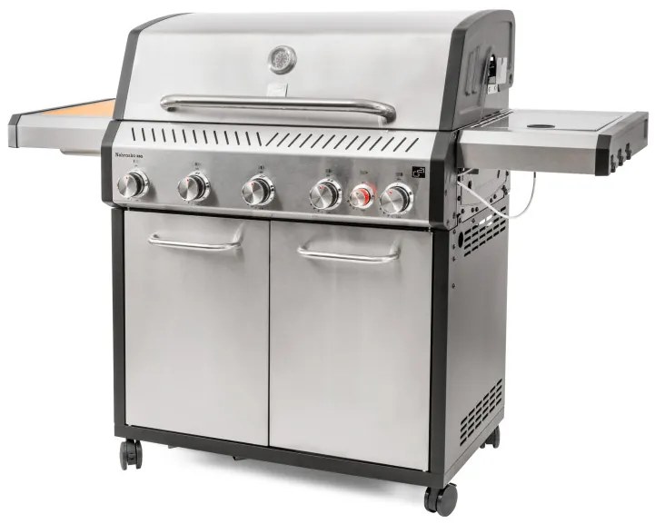 G21 Nebraska BBQ Premium Line gázgrill, 6 égőfejjel + ajándék reduktor