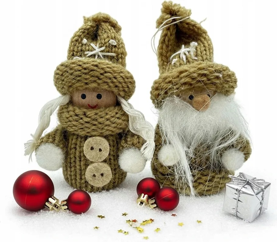 Maszkok Kabalafigurák Karácsonyfa Medálok Babák Dekoráció 2db