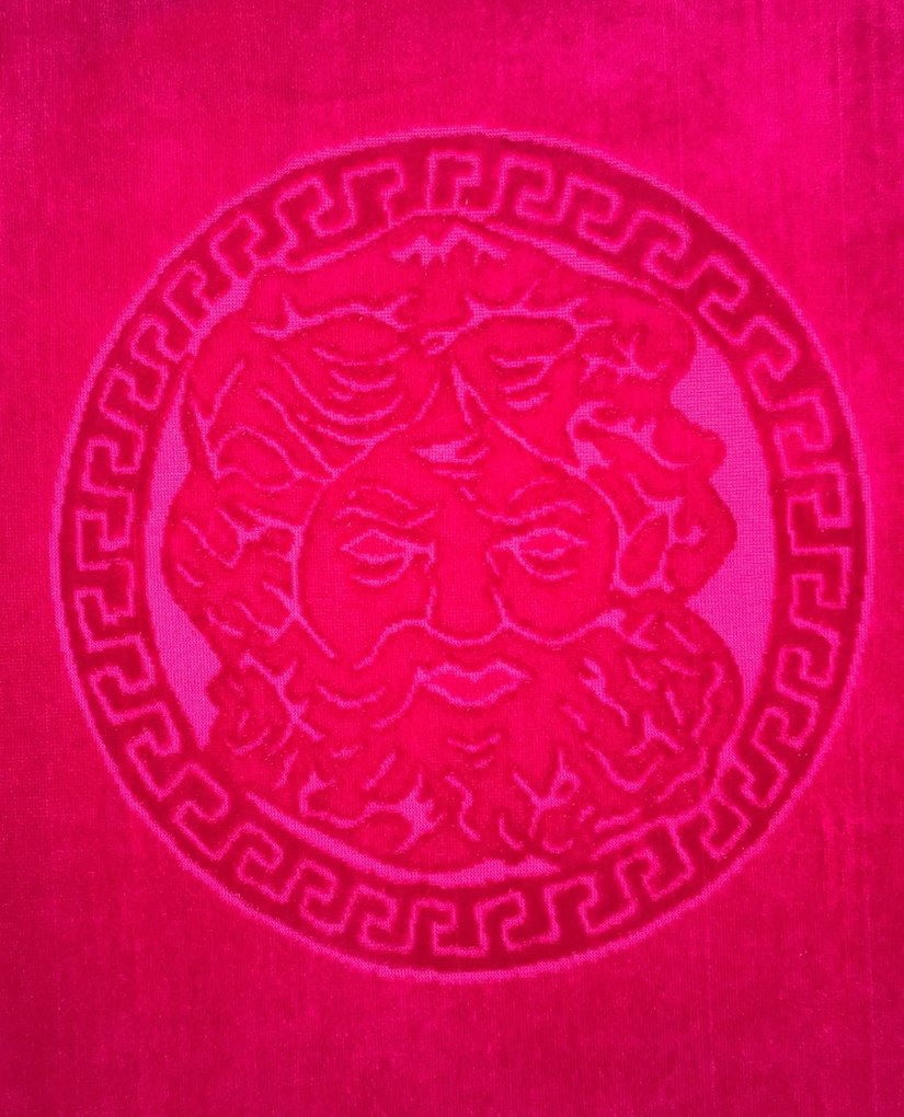 POSEIDON Strandtörölköző magenta 165x90cm