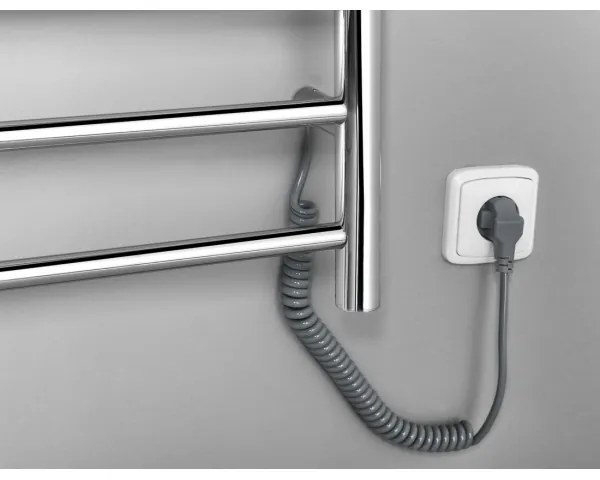 Sapho - REDONDO elektromos törölközőszárító 130W/230V 150 cm króm