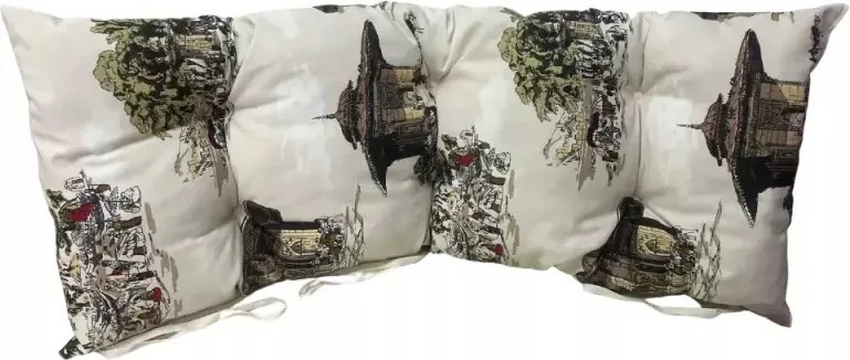 Terasz ülőpárna Színes Park 40x105cm