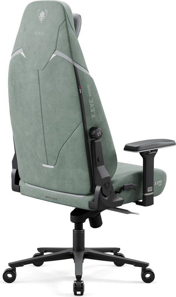 Gamer szék Normal Size zöld-fekete: Diablo X-Eye Prime Gothic Green