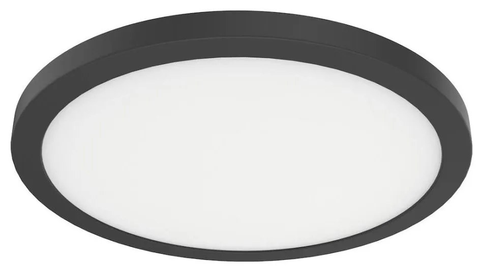 LED mennyezeti lámpa EVORA LED/24W/230V 3000/4000/6000K átm. 30 cm fekete